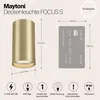 Maytoni Moderne Deckenleuchte FOCUS S 1xGU10 excl. in Produktbild-Vorschau 2