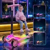 LUMI RIDE Kinder Roller Kinderscooter Dreiradscooter mit Produktbild-Vorschau 8