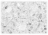 Ausmal-Tischdecke aus Papier Motiv: Schulanfang Produktbild-Vorschau 2