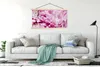MuchoWow® Textilposter Blumen - Rosa - Natur 120x60 cm mit Produktbild-Vorschau 3