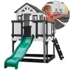 Backyard Discover Spielhaus Sweetwater Heights mit grüner Produktbild-Vorschau 2