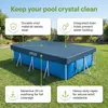 Piscina fuori terra rettangolare - 450x220x84 cm - 5 pezzi Anteprima dell’immagine prodotto 4