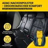ADAC Nackenkissen Flugzeug – Memory Foam Reisekissen - Produktbild-Vorschau 2