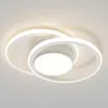 LQWELL Modern LED Deckenleuchte, LED Deckenlampe 40cm, Produktbild-Vorschau 1