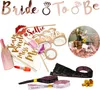 Oblique Unique JGA Hochzeit Accessoire Set - Bride to Be Produktbild-Vorschau 1
