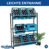 DanDiBo Étagère pour caisses de boissons 9 caisses 96633 Voir les images du produit 8