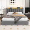 okwish 140×200 Jugendbett mit Steckdosen und LED, Produktbild-Vorschau 7