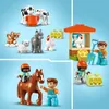 LEGO DUPLO Town Tierpflege auf dem Bauernhof Spielzeug für Produktbild-Vorschau 4