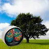 Bunte Keramik Spardose Lebensbaum Motiv 13cm hoch 14cm Produktbild-Vorschau 6