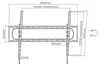 Manhattan 461931 MANHATTAN TV-Wandhalterung 60"-120" Productafbeelding-voorbeeld 3