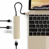 Satechi Type-C USB Passthrough HDMI Hub gold Produktbild-Vorschau 2