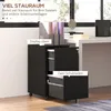 Vinsetto Rollcontainer Aktenschrank mit 2 Schubladen, Produktbild-Vorschau 4