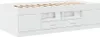 vidaXL Lit de jour avec tiroirs sans matelas blanc 90x200 Voir les images du produit 3