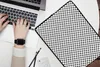 MuchoWow® Laptop Hülle 15 Zoll Muster - Linie - Gestaltung Produktbild-Vorschau 2