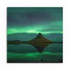 DEQORI Hybrid Leinwand Bild 50x50 cm 'Magischer Lichttanz' Produktbild-Vorschau 2