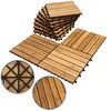 Jopassy 55x Holzfliese 30x30cm, Terrassenfliesen Holz Produktbild-Vorschau 1