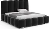 FURMEB GLAMOUR Polsterbett Bett mit Bettkasten Plsch Produktbild-Vorschau 1