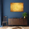 Leinwandbild Goldene Mandala-Abstraktion 60x40 Feeby Gelb Produktbild-Vorschau 2