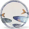 Teller, mediterran Sardinen-Motiv 2.0 | Maritime Produktbild-Vorschau 2