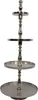Etagere Brush Aluminium Silber 50 x 50 x 120 cm Produktbild-Vorschau 4