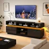 160*35*60 cm großer TV-Ständer für das Wohnzimmer, flache Produktbild-Vorschau 3