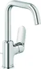 Kludi X1 Lavabo EHM comando laterale con set di scarico Anteprima dell’immagine prodotto 1