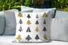 MuchoWow® Outdoor Kissen - Illustration Weihnachten - Produktbild-Vorschau 4