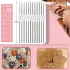 Set di ganci per uncinetto con lana per principianti, set Anteprima dell’immagine prodotto 5