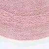 HOMESCAPES Runde Battematte rosa 80 cm aus 100% Baumwolle Produktbild-Vorschau 2