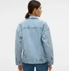 VERO MODA Jeansjacke mit Knopfverschluss und Klappentaschen Produktbild-Vorschau 9