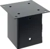 vidaXL Pfostenträger Quadrat 4 Stk. 101x101 mm Stahl Produktbild-Vorschau 5