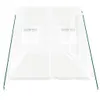 Gewächshaus mit Stahlrahmen Weiß 8 m² 4x2x2 m Produktbild-Vorschau 5