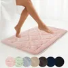 Badematten Set - 2-Teilig - 40x60 cm - Rosa - Weiche Produktbild-Vorschau 3