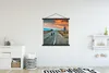 MuchoWow® Textilposter Zwei Motorräder auf der Route 66 Produktbild-Vorschau 2