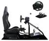 SIM Racing Cockpit Seat Pro Sim Rig SCHWARZ | Gaming Produktbild-Vorschau 2