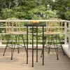 vidaXL Sgabello da bar 2 pezzi 45x56x103,5 cm PE-rattan e Anteprima dell’immagine prodotto 2