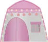 Dětský stan se světýlky FAIRY HOUSE růžový Náhled obrázku produktu 1