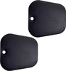 Two black shoe inserts are shown against a white background. Podgląd zdjęcia produktu