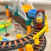 OEM - WOOPIE Elektrische Eisenbahn 2v1 Rennstrecke Zug Produktbild-Vorschau 4