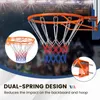 COSTWAY Ø45cm Basketballkorb Indoor, Mini Basketball Korb Produktbild-Vorschau 5