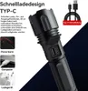 Taschenlampe USB Aufladbar Flashlight,5 Produktbild-Vorschau 8