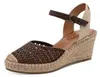Tamaris Sandalen Touwzool  Sandalen Touwzool - Donkerbruin Voir les images du produit 8