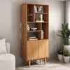 Wohnzimmerschrank SIMONA mit offenen Fächern, eiche farben Produktbild-Vorschau 3