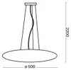 Ideal Lux Glory SP3 D50, 3 žárovek, E27, IP20, Bílá Náhled obrázku produktu 7