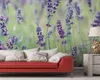 Wallario Premium Vliestapete Fototapete Lila Blumenfreude - Produktbild-Vorschau 2