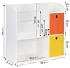 Libreria in legno per bambini, mobile con scomparti e Anteprima dell’immagine prodotto 8