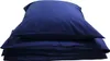 2 tlg Uni Bettwäsche 135x200 Blau Einfarbig Renforce Produktbild-Vorschau 2