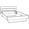 HASENA Lounge Schwebebett Fossoli 25 Wildeiche natur Produktbild-Vorschau 7