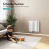 EMKE Grzejnik poziomy, panelowy 630x620mm biały Podgląd zdjęcia produktu 3
