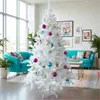 Weißer Weihnachtsbaum 180 cm künstlicher Tannenbaum 600 Produktbild-Vorschau 6